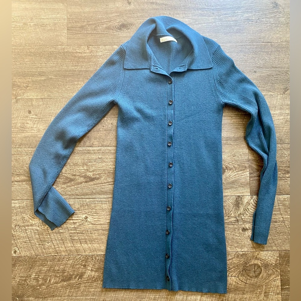 OAK + FORT long button up cardigan excellent condition Medium